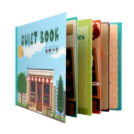 Baby Aktivitetsbog Børn DIY Kognition Sjov Klistermærkebog Tidlig Læring Uddannelseslegetøj