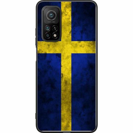 Xiaomi Mi 10t 5g Svart Skal Sverige Flagga