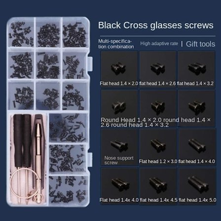 Reparasjonssett for briller Reparasjonssett Verktøy 3 3