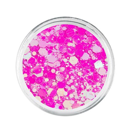 Glitter - Hexagon - Primavera - 07