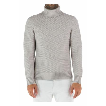 Circolo 1901, Turtlenecks Grijs, Heren, Maat:M