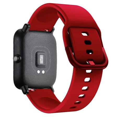 20mm 22mm WatchBand För Amazfit GTS 2/3/4 Mini Band GTR 2/3/4 42mm Silikon Armband Armband För Amazfit Bip Band Tillbehör Re