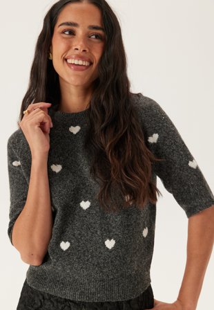 VERO MODA Vmdoffy Intarsia 2/4 O-NK PULL Klær