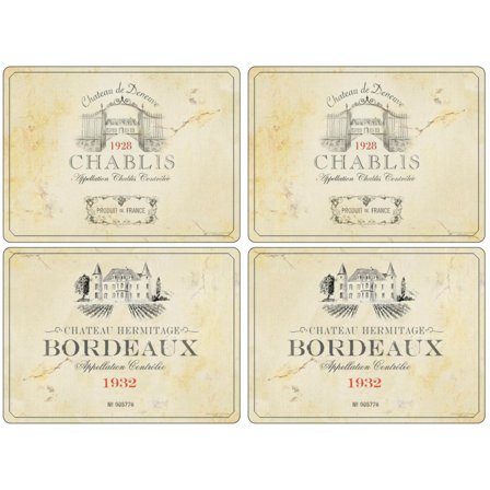 Pimpernel Vin de France Kuvertbrikke 4-pack' - 'Bilde design