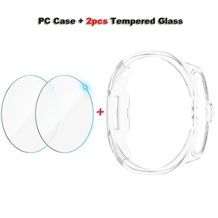 Glas+PC Klockfodral För Samsung Galaxy Watch 8 40mm 44mm 8 Classic 46mm Ihåligt Hårt Skydd För Galaxy Classic 8 Tillbehör