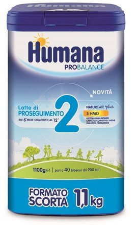 Humana 2 Probalance Latte Di Proseguimento 1,1 Kg