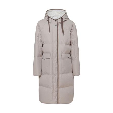 Brunello Cucinelli, Down Coat Beige, Dames, Maat:S
