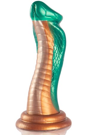 Kjøp Python Dildo Cobra Green 20,5 cm - Dragon dildo | God pris