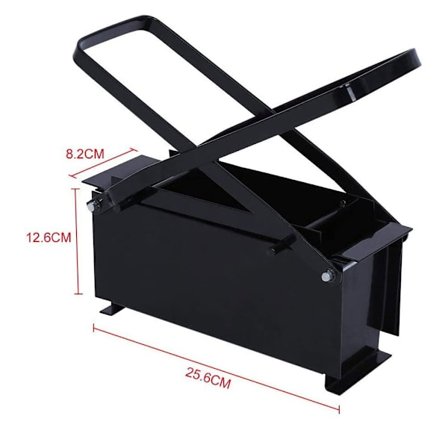 DIY Kierrätys Sanomalehti Briketti Valmistaja Paperi Log Tiili Lämmitykseen Tuliliesi Koti Työkalu Uusi