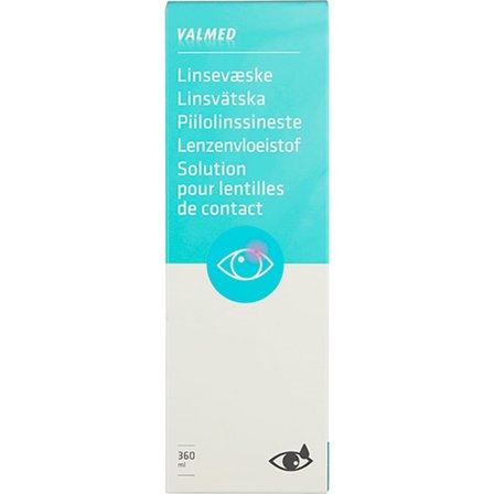 ValMed Linsevæske 360 ml, Tøj & Bolig, Briller & Solbriller, Kontaktlinser