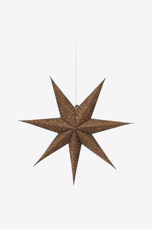 PR Home - Koristetähti Celeste 60 cm - Ruskea - Valotähdet - - Homeroom