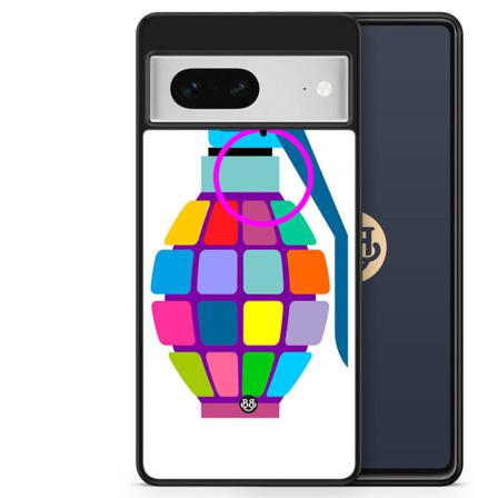 Bjornberry Skal Google Pixel 7 - Färg Handgranat