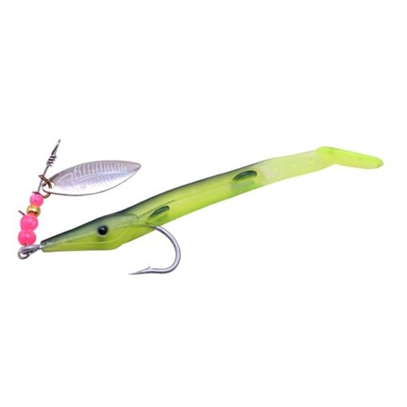 Spinnare Soft Bait Skinny Pike 120 mm - Vihreä
