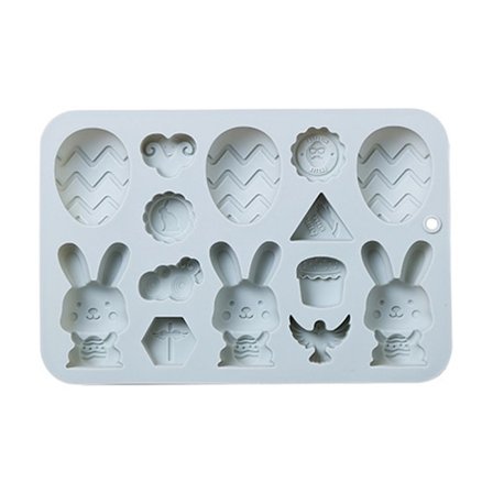 Påsk Form Kaninägg BLÅ - spot sales