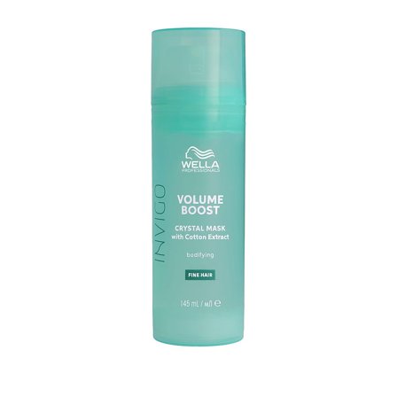 Wella Professionals Invigo Volume Boost Crystal Mask 145 ml, Hår, Hårstyling, Volumen