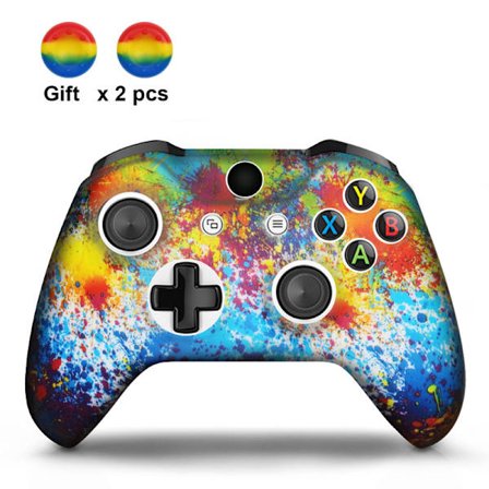 Fodral för Xbox One S X-handkontroll, Silikon Anti-Slip (17)