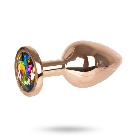 Sustainable Pleasure: Metal Plug Rose Gold - Medium 7 cm