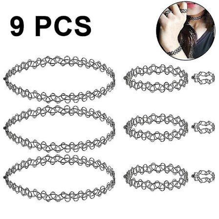 Elastic Choker Star Necklace Tattoo Choker Necklaces For Women And Girls