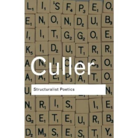 Structuralist Poetics (häftad, eng)