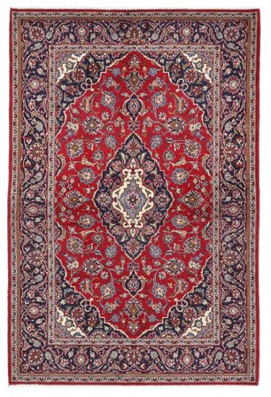 Medallion Small Keshan Fine Rug 145X220 Wool
