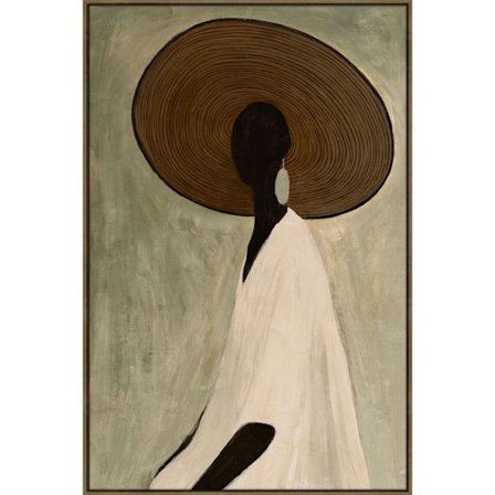 Seinätaide kankaalle kehyksillä, monivärinen, 120x80 cm