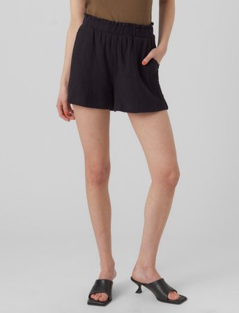 Vero Moda Vmnatali Hw Shorts Noos - Black - L