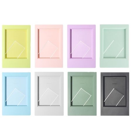 Mini 3,5 tommer fotorammer til Fujifilm Instax Mini 12/11/99/90/9/8/7+/EVO Farverig Polaroid 2,15x3,5 tommer ramme tegnebogsstørrelse foto skrivebord 