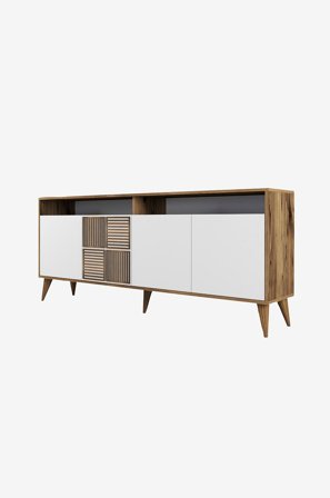 Hanah Home - Avlastningsbord Milan 180 cm - Brun - Skänkar & sideboards - Från Homeroom