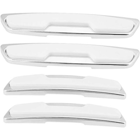 4 stk. - Hvid Bil Dørbeskytter, Universal Bil Dør Sidebeskytter