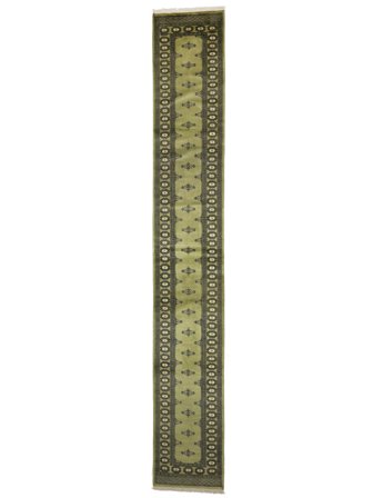Annodato A Mano Pakistan Bukara 2Ply Tappeto 78X505 Di Lana Piccolo