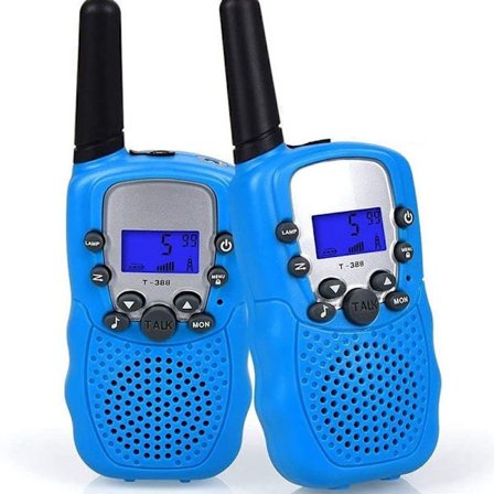 T388 Lasten Walkie Talkie 8 Kanavan Radio Lasten Taskulamppu Walkie