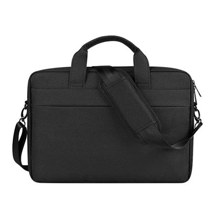 14.1-15.4 Inch Laptop Bag, Waterproof Design & Premium Materials for Business Travel - Black