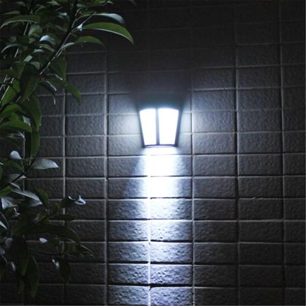 1 kpl Teho LED-valot ulkokäyttöön vedenpitävä seinävalaisin Piha Valkoinen