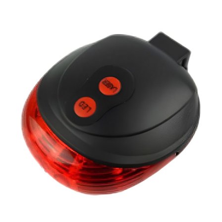 Cykling 7 Blinkande Typer Rödhet Ljus Bakljus Säkerhetsvarningsljus Cyklar Bakre Ljus Vattentäta Cyklar Ljus Baklampa