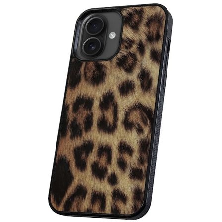 iPhone 16 - Cover/Mobilcover Leopard