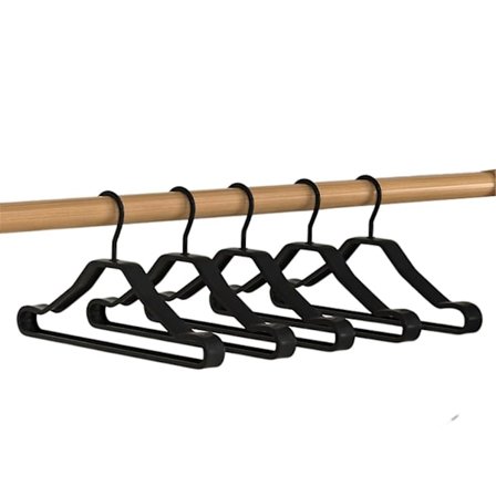 5 stk. aluminiums tøjstativ skridsikkert tørring ingen spor hængende stativ til hjemmet