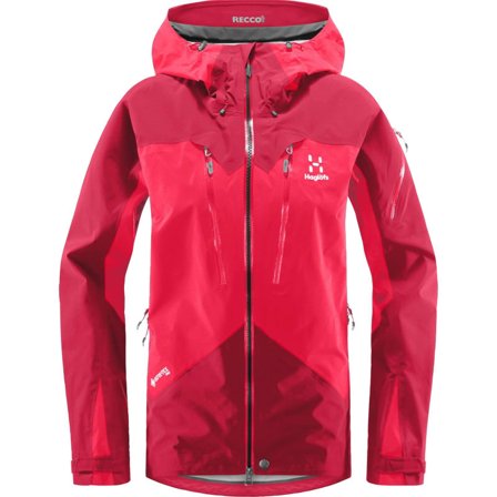 Haglöfs Spitz Jacket Women's Women shell jackets Red S