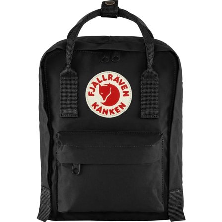 Fjällräven Kånken Mini in Black, Vinylon-F