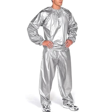 Kraftig Sauna Svettedress Treningsdress Gymdress Fitness Anti-riv