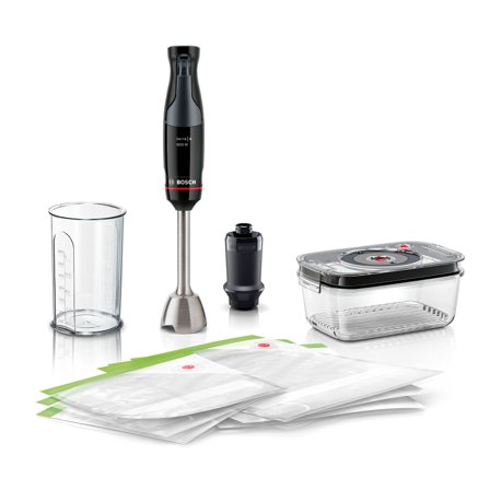 Bosch Serie 4 ErgoMaster MSM4B6V2 Stavblender 1000 watt - Sort | KitchenOne