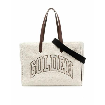 Golden Goose, Tote Bags Wit, Dames, Maat:ONE Size