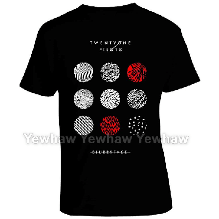 Twenty One Pilots Blurryface T-paita