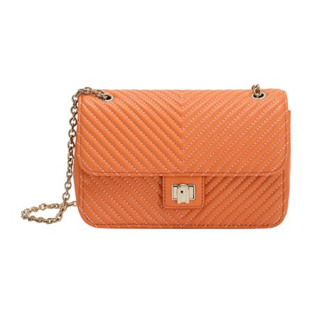 Furla Cross Body Tass , Oranje , Dames , Maat: ONE Size Schoudertassen