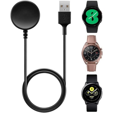 Laddare för Samsung Galaxy Watch 4/4 Classic/3/Active 2/Active, Dock Stand Kompatibel med Galaxy Watch 6/5/4//3/Active 2/Active