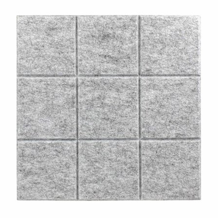 Opslagstavle i grå filt