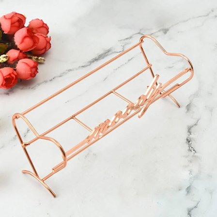 Sminksvamp Torkställ i Metall Puff Rack Delikat Portabel Puder Puff Ställ Hjärtform Håll Din Svamp Ren