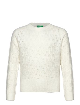 Sweater L/S White United Colors Of Benetton