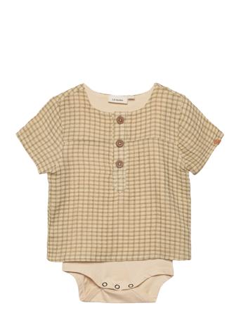Nbmhanson Ss Loose Shirt Body Lil Green Lil'Atelier