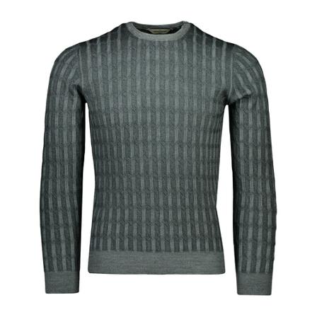 Gran Sasso, Jersey Groen, Heren, Maat:XL,wol