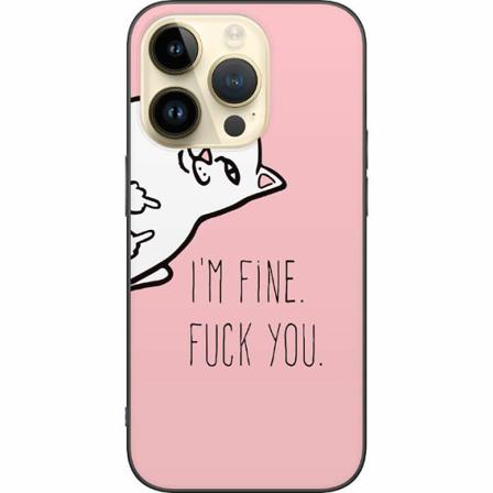 Apple Iphone 14 Pro Svart Skal Fine